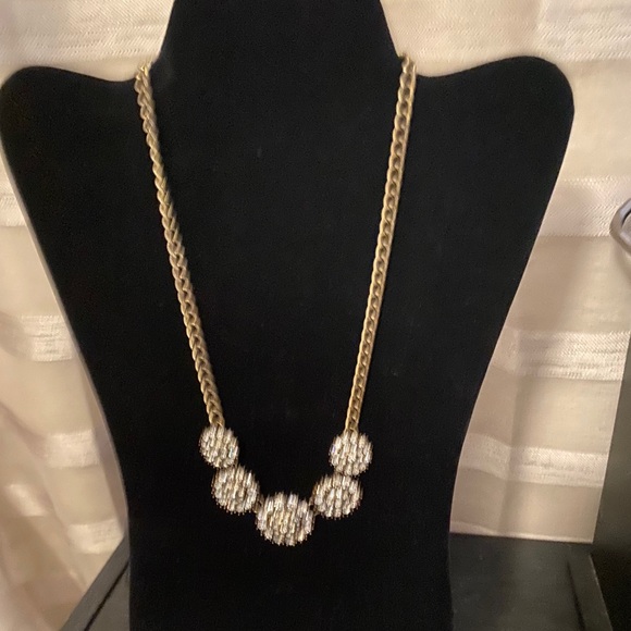 BaubleBar Crystal Medallion Necklace - Picture 4 of 7